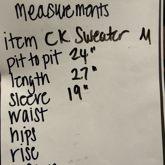 CK Calvin Klein black sweater M - Picture 4 of 4